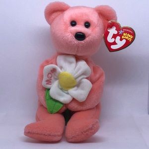 TY Dearly Beanie Babies Mom Teddy Bear NWT